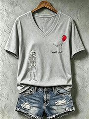 Women's Gothic Skull T-Shirt