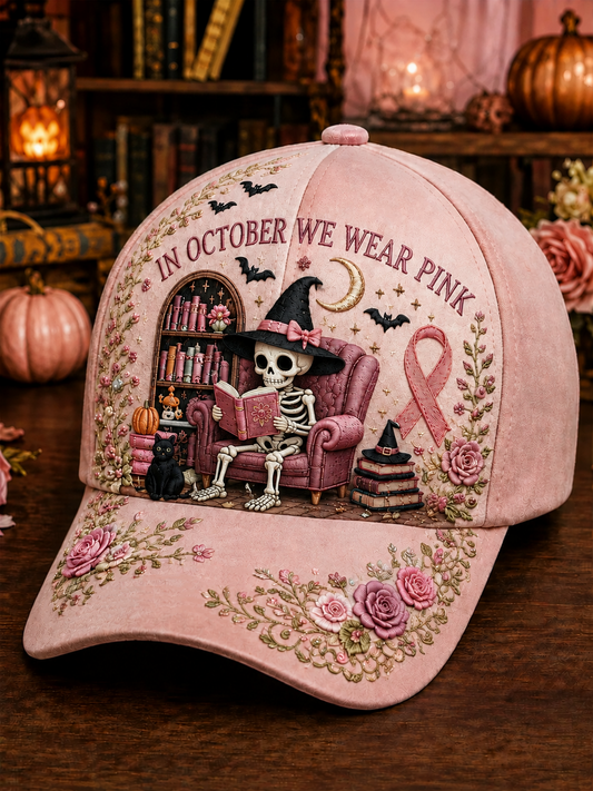 Unisex In October We Wear Pink Hat