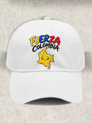 Unisex Western Colombia Earthquake Pray For Colombia Print Cap