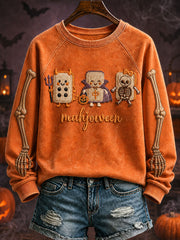 Women's Halloween Mahjong Sweatshirts
