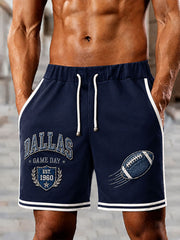 Men's Game Day Football Casual Shorts