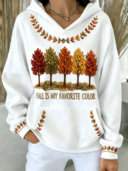 Women's Fall Is My Favorite Color Hoodie