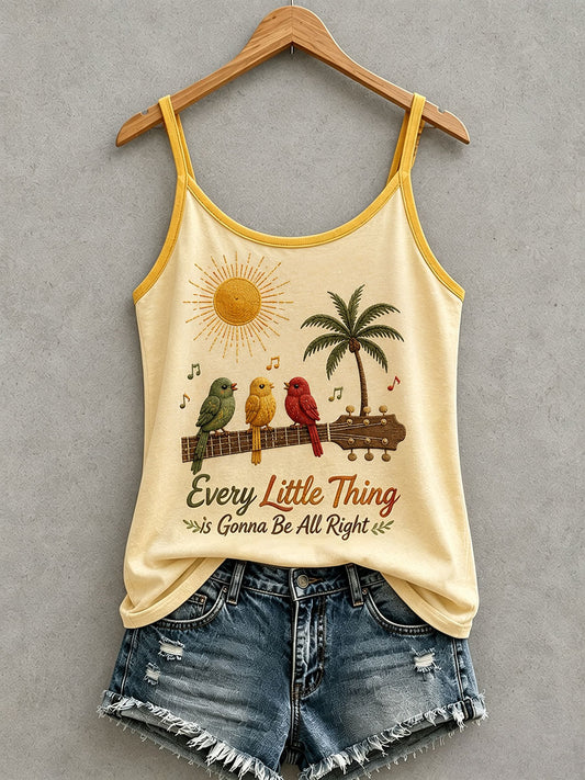 Women's Every Little Thing Is Gonna Be All Right Tank Top