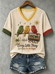 Women's Every Little Thing Is Gonna Be All Right T-shirt