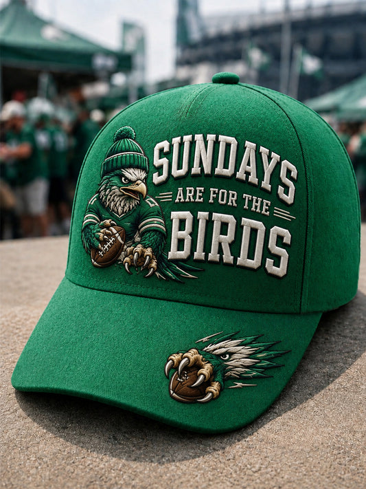 Unisex Sundays Are For The Birds Football Gameday Gift For Football Fans Hat