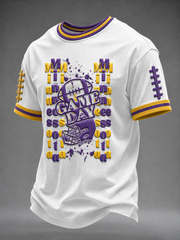 Men's Football Short Sleeves T-shirt