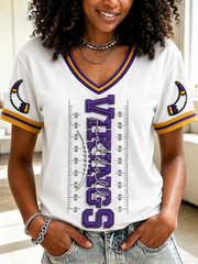 Women's Football Short-sleeved T-shirt