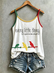 Women's Every Little Thing Is Gonna Be All Right Tank Top