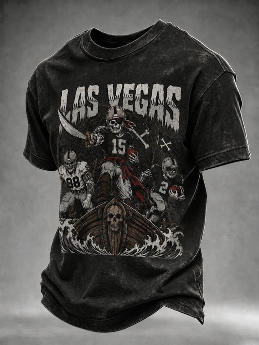 Men's Las Vegas Football Fan Print T-shirt