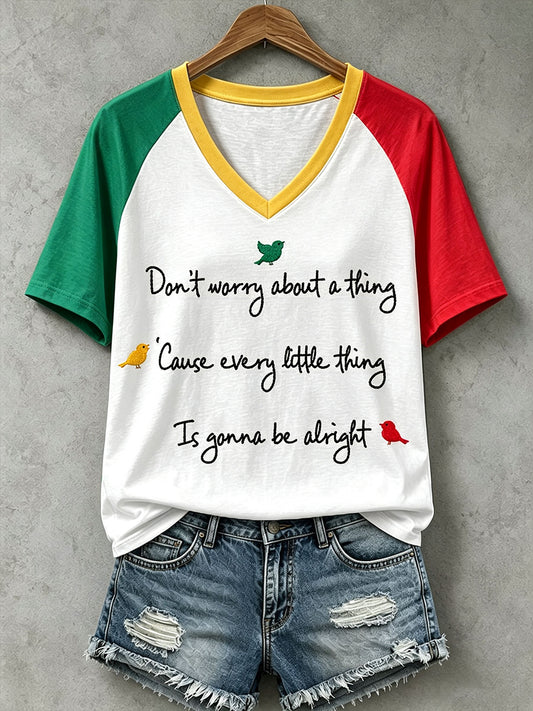 Women's Every Little Thing Is Gonna Be All Right T-Shirt