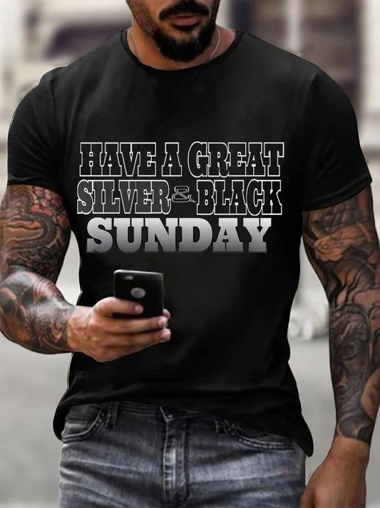 Men's Las Vegas Football Fan Print T-shirt