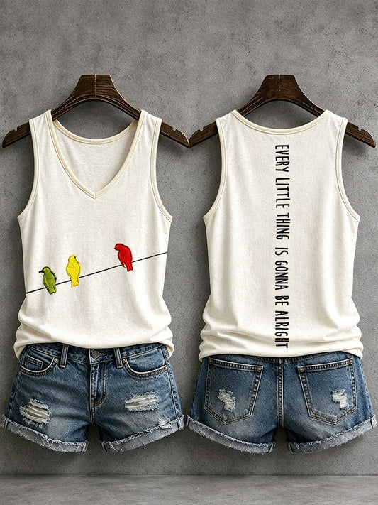 Women's Every Little Thing Is Gonna Be All Right Tank Top