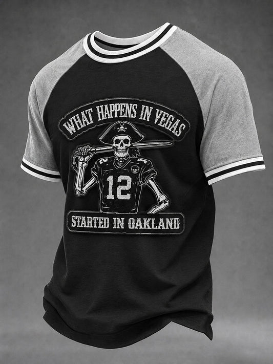 Men's Las Vegas Football Fan Print T-shirt