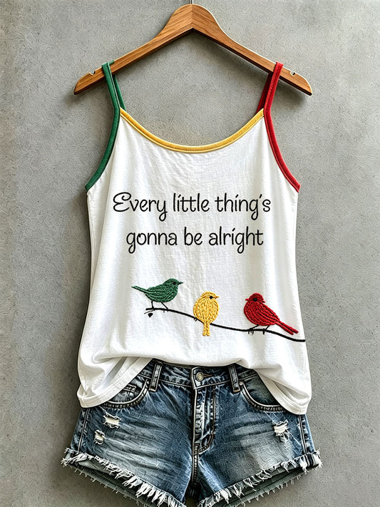 Women's Every Little Thing Is Gonna Be All Right Tank Top