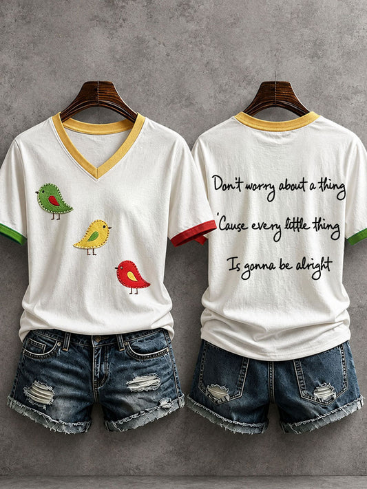 Women's Every Little Thing Is Gonna Be All Right T-Shirt
