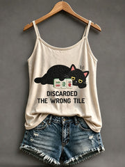 Women’s 'discarded the wrong tile' Mahjong vests