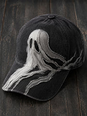 Unisex Halloween Ghost Print Hat