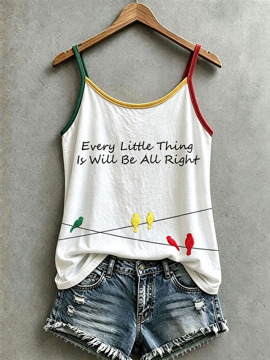 Women's Every Little Thing Is Gonna Be All Right Tank Top