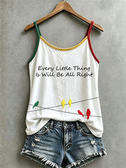 Women's Every Little Thing Is Gonna Be All Right Tank Top