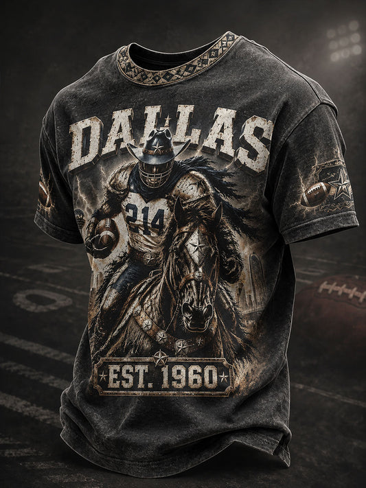 Men's Dallas Rugby Retro T-Shirts