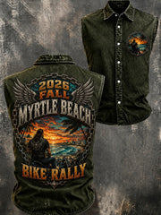 Men's Myrtle Beach Bike Rally Printed Vest Top
