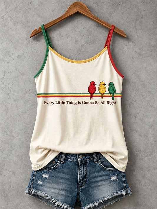 Women's Every Little Thing Is Gonna Be All Right Tank Top
