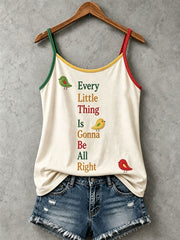 Women's Every Little Thing Is Gonna Be All Right Tank Top