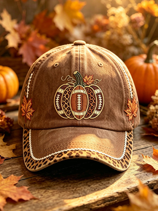 Autumn Pumpkin Pattern Unisex  Hat