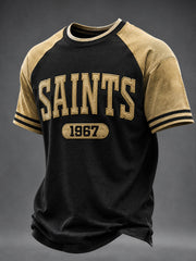Men's America Football Printed T-shirt