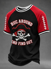 Men's Football Fan Print T-shirt