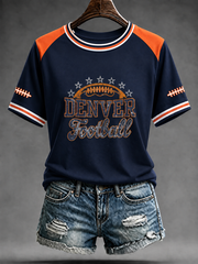 Women's Football Fans Gameday short-sleeved T-shirt