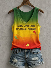Women's Every Little Thing Is Gonna Be All Right Tank Top