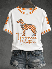 Women's Game Day Football Printed Casual T-Shirt