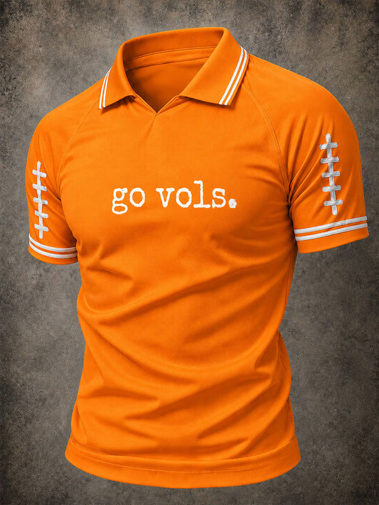 Men's Game Day Football Print Casual T-Shirt