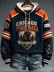 Women's Football Gameday Gift For Football Fans Regular Sweatshirt
