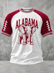 Men's Game Day Football Print Casual T-Shirt