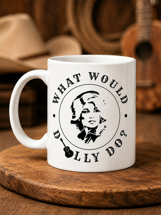 R.I.P Country Music Legend Tribute Print Mug