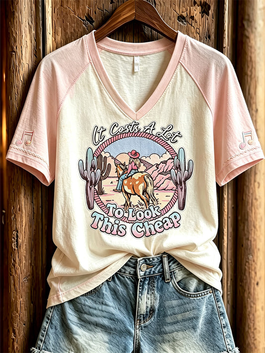 Women's Country Music Legend Tribute Casual Memorial Short Sleeve T-Shirt