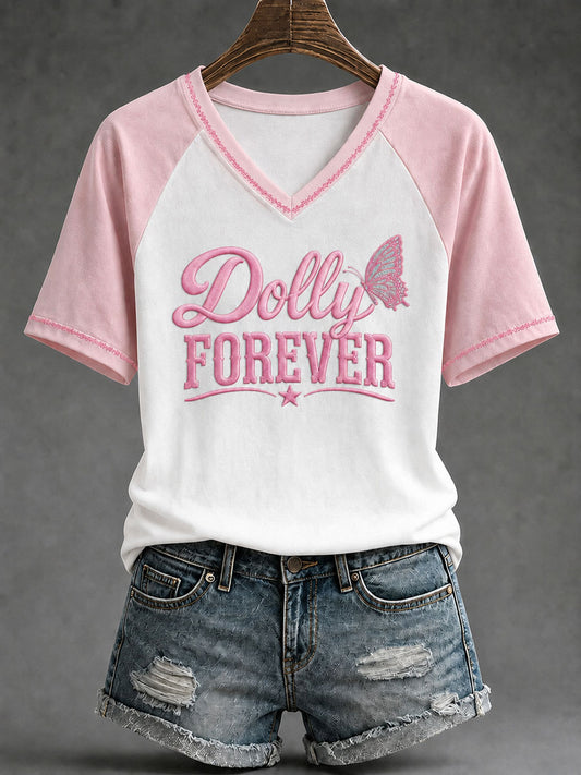 Women’s Country Music Print Casual T-Shirt