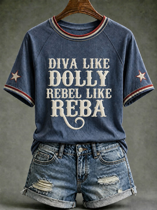 Women's DOLLY Printed T-shirt