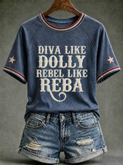 Women's DOLLY Printed T-shirt