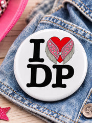 I LOVE DP Country Legend Tribute Brooch