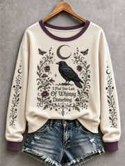 Women's I Find Your Lack Of Whimsy Disturbing Sweatshirt