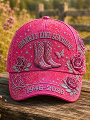 Unisex Country Legend Tribute Print Hat