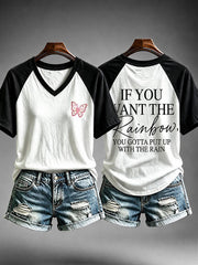 Women's Rip Country Music Lover Queen of Country Printed T-shirt