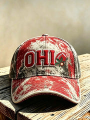 Unisex Ohio Football Print Hat
